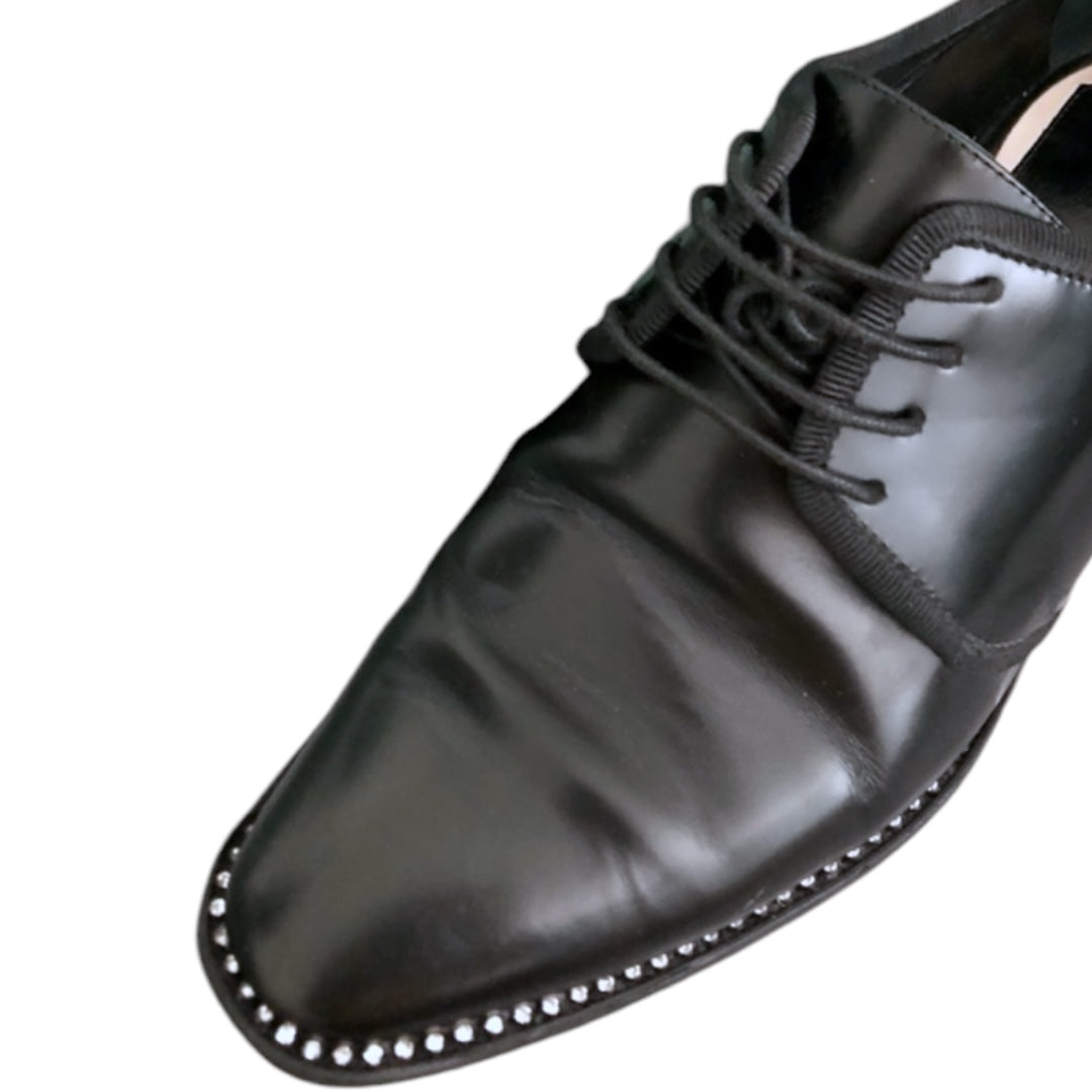 CHRISTIAN DIOR Glazed Calfskin Tomboy Lace Up Oxfords