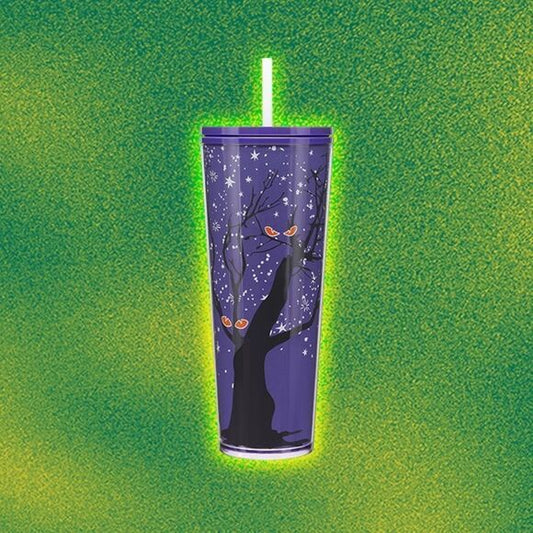 𝅺NEW Tree Glow in the Dark Cold Cup (24 oz)