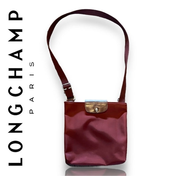 Vintage Longchamp nylon crossbody bag