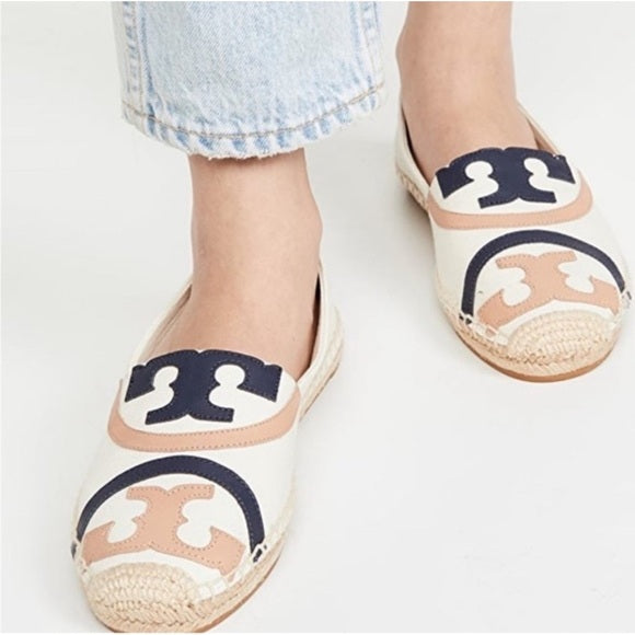 New authentic Tory burch poppy espadrilles