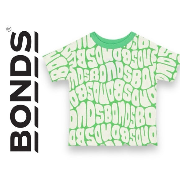 New Bonds Next Gen Relaxed Short Sleeve Tee - Abundant Bonds Green