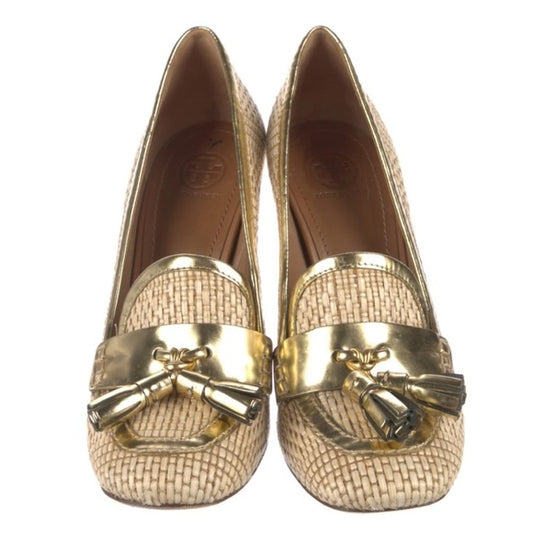 Like New Tory Burch Careen Runway Loafer Pump