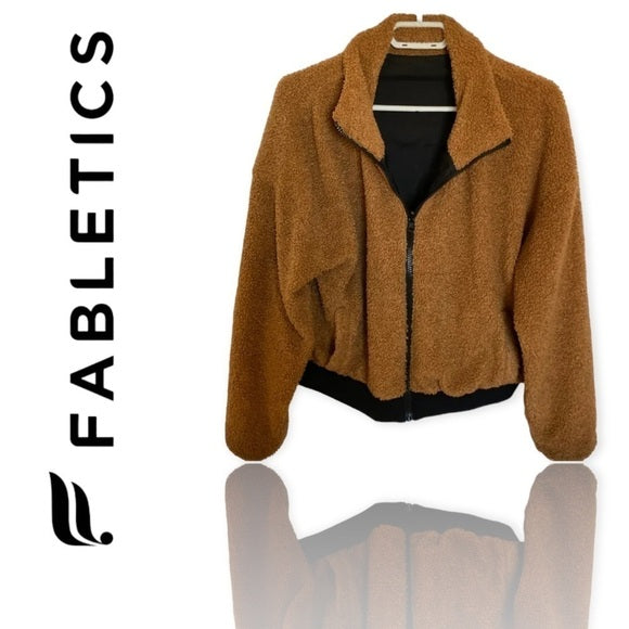 Fabletics womens Sherpa coat