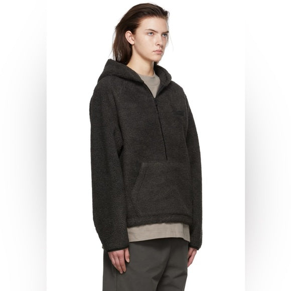 New authentic  FEAR OF GOD ESSENTIALSBlack Polyester Hoodie