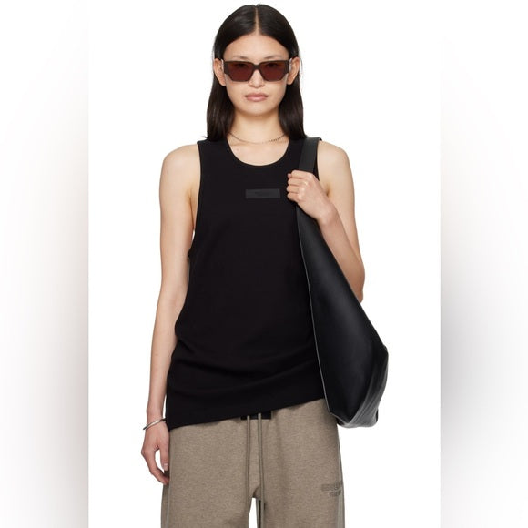 New authentic FEAR OF GOD ESSENTIALSBlack Rib Tank Top