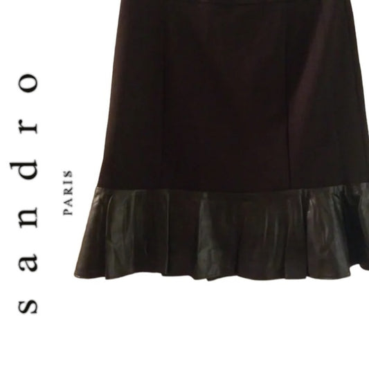 NEW Sandro peplum skirt