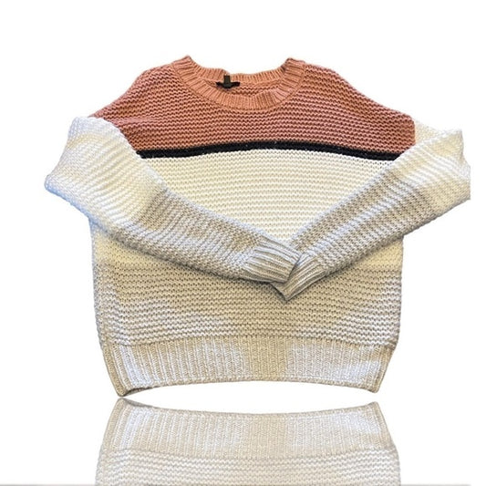 Dynamite womens Colorblock sweater