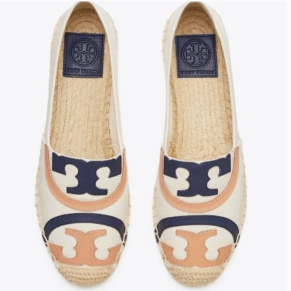 New authentic Tory burch poppy espadrilles