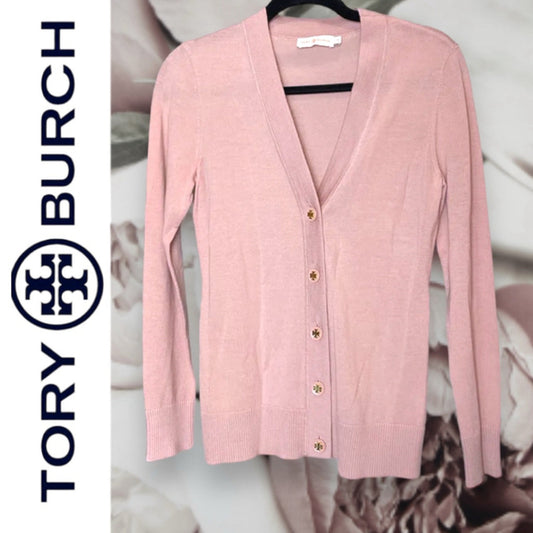 New Tory Burch Merino Wool Cardigan