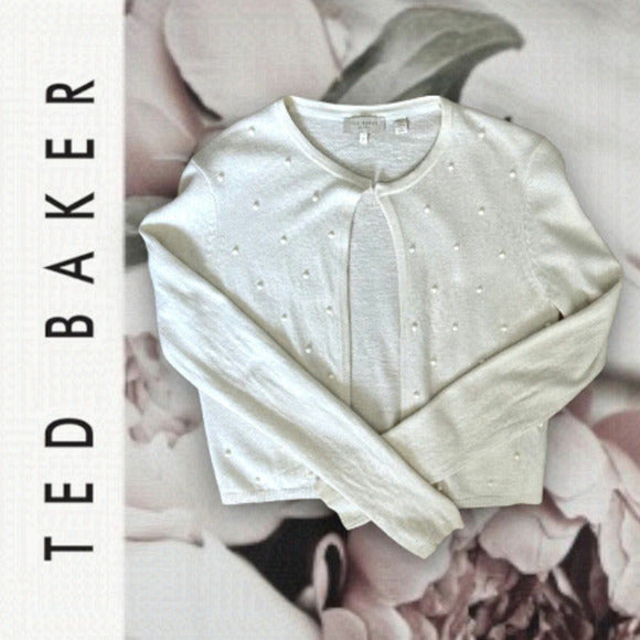 Ted Baker Pearl Covered Knit Cardigan