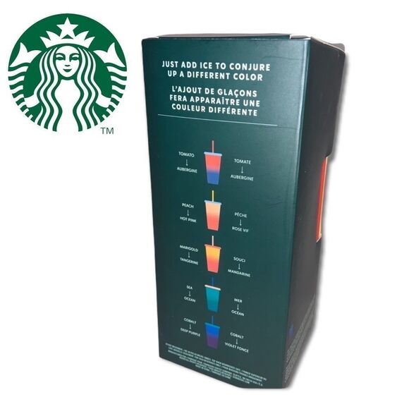 BRAND new in box Starbucks limited edition colour changing cups